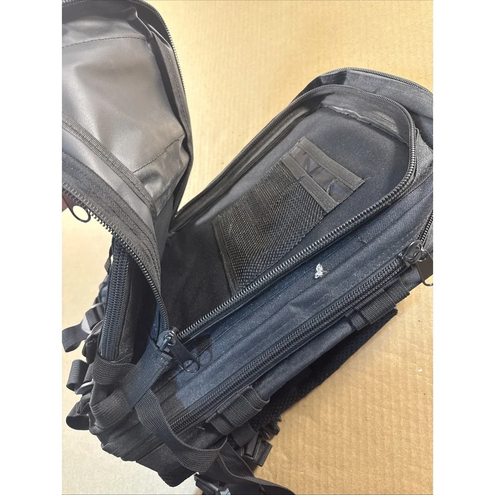 Monkeypaks Small Backpack, Black Tactical